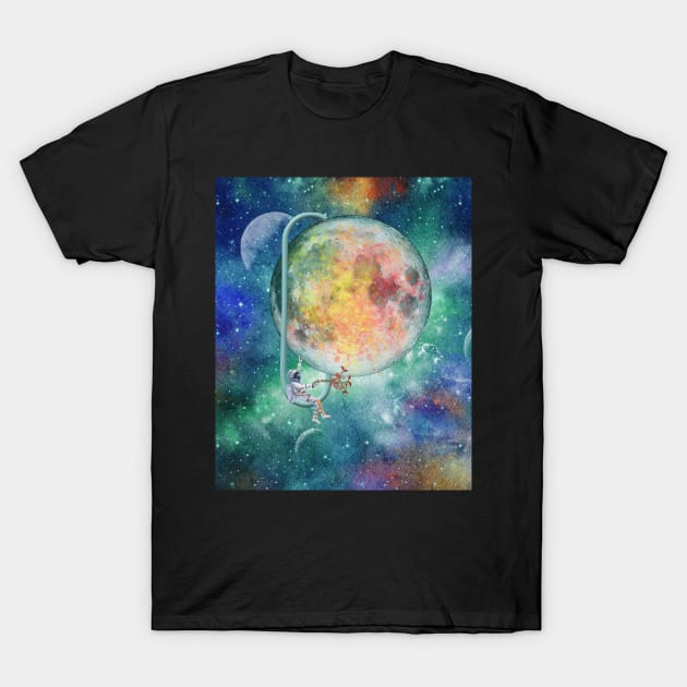 Cosmic Florist T-Shirt by SalxSal